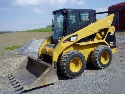 2004 caterpillar 252 skid steer loader *cab/heat/air*