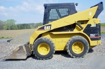 2004 caterpillar 252 skid steer loader *cab/heat/air*