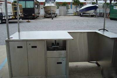 Carts of colorado beverage cart w/ canopy