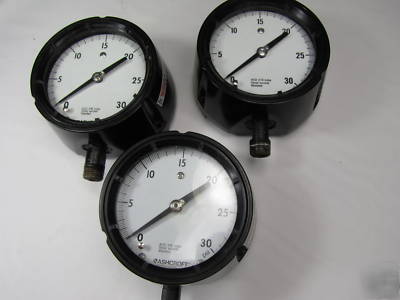 Lot of 3 ashcroft duragauge 4