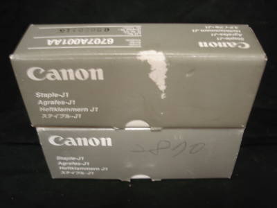 (2) canon staple J1