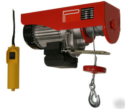 880 lb electrical motorized overhead hoist crane lift