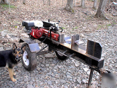 American cls 4 way wood splitter honda 8 hp used 1 yr