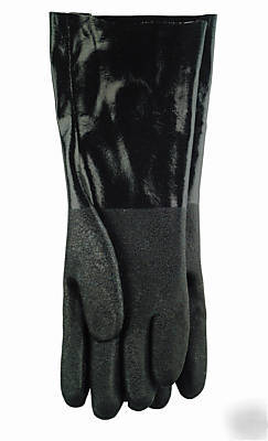 Elbow length chemical resistant neoprene glove 12 pr