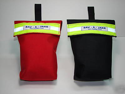 Firefighter search/escape rope bag sav-a-jake brand