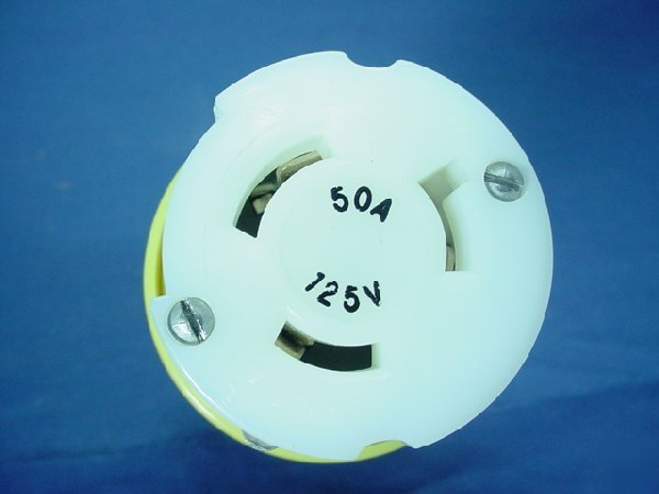 Leviton non-nema locking connector 50A 125V marinco