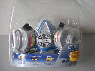 New msa safety works paint/pesticide respirator mask- 