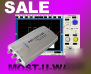 Pc usb digital HANTEK2250 oscilloscope 250MS/S100MHZ2CH