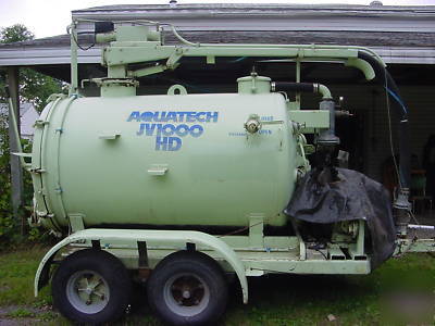 Vacuum trailer, aquatech