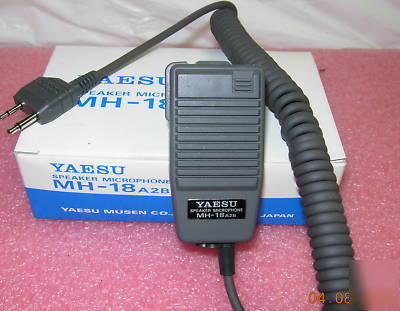 Yaesu mh-18A2B splash proof speaker microphone