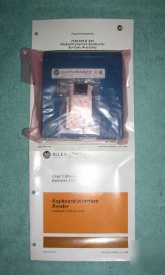 New allen-bradley 2755-EZ2 keyboard interface reader