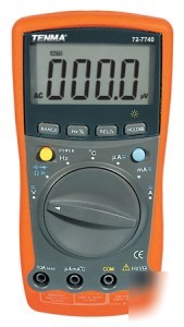 Tenma 72-7740 multimeter ac-dc-a/v-ohms freq temp