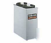 Twin serve-a-cup countertop portion cup dispenser