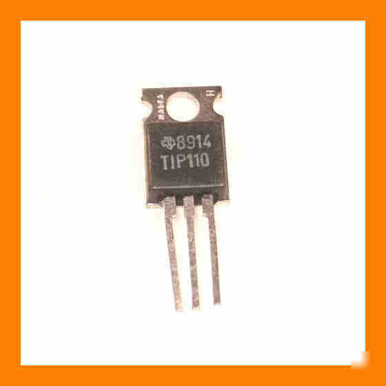 2X transistor TIP110 npn epitaxial darlington