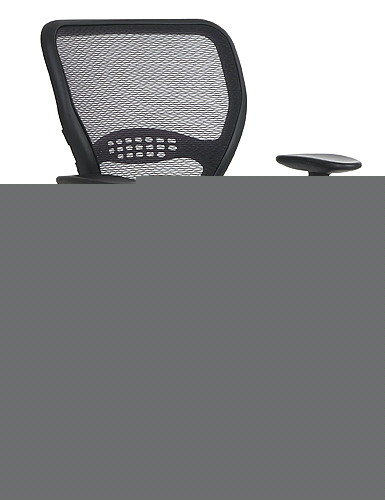 5705 air grid back leather seat guest reception chairs
