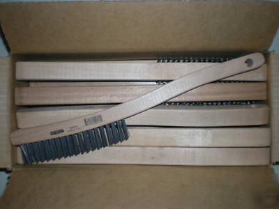 Case of 12 osborn 54015-curved handle scratch brush