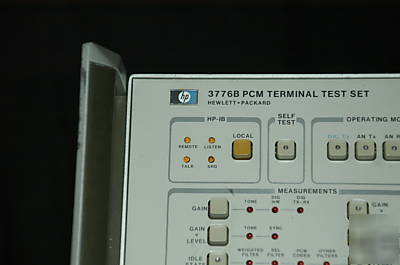 Hp agilent 3776B pcm terminal test set (3776B