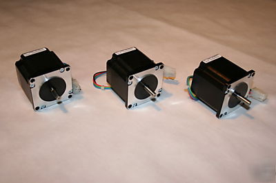 New 3 high power stepper motors cnc nema 23 stepping
