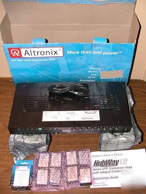 New altronix HUBWAYLD8CD 8 channel transceiver hubway 