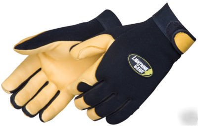 New liberty premium deerskin leather gloves 1PR xl 