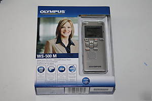 New olympus ws-500M 2GB digital voice recorder sealed 