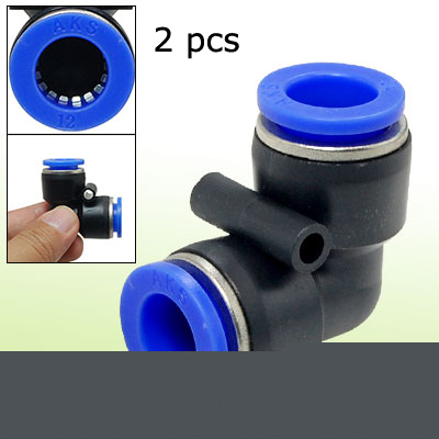 Push in to connect one touch round fittings 12 to 12MM