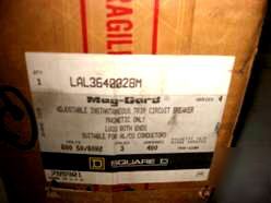 Square d mag-gard trip circuit breaker LAL36400028M