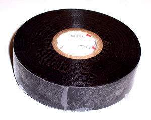 (05) - all weather vinyl black electrical tape rolls-3M