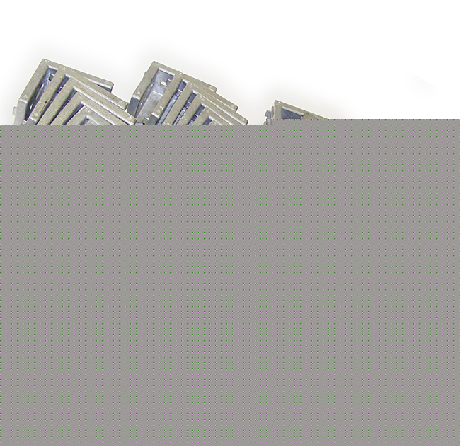 32 bosch 45X90 aluminum gussets w/t-slot/bolt fasteners