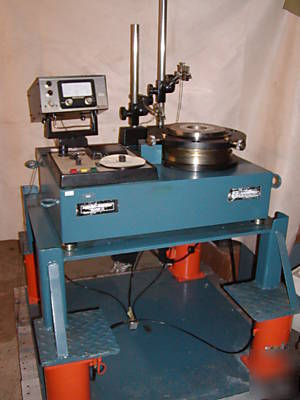 Federal concentricity tester,printout,air ride,grinding