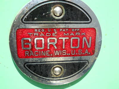 Gorton mill milling machine 9X42...no ...