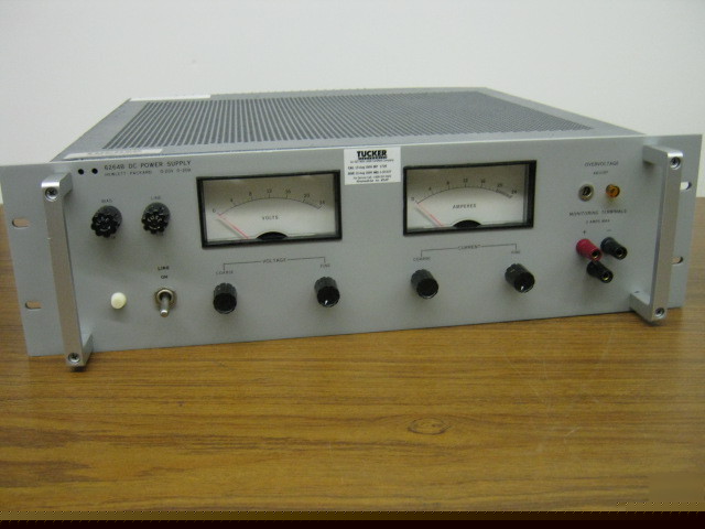 Hp agilent 6264B/009 0-20V 0-9A power supply refurb