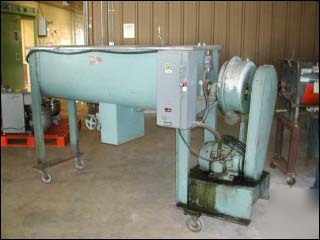 12 cu ft abbe ribbon blender, s/s, 5 hp 