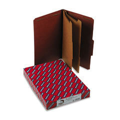 20-pressboard classification folders,legal,6-section