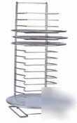 Admiral craft pizza tray rack aluminum 15 slots