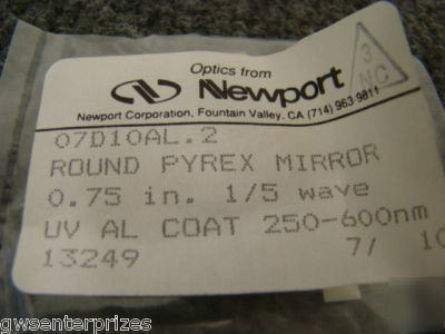 New port nrc 07D10AL.2 broadband metallic mirror 0.75 in