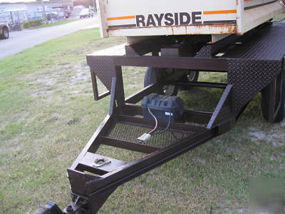 Rayside dump trailer scissor dump 5 ton off road