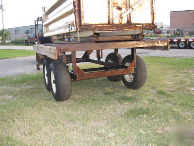 Rayside dump trailer scissor dump 5 ton off road