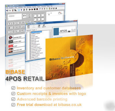 Retail shop epos inventory pos point of sale software