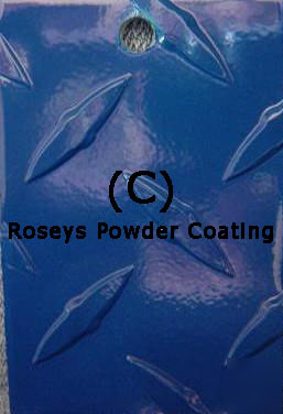 Royal blue 90% gloss 1 lb powder coating paint