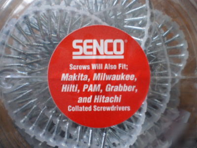 Senco duraspin dura spin screws #6X1 makita milwaukee +