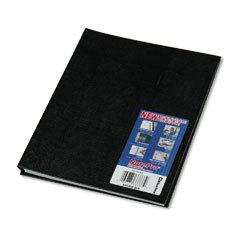 Wirebound notepro notebook, 200 page, 8-1/2 X11 , black