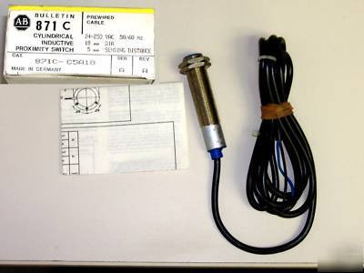 New allen bradley inductive proximity switch 18MM - 