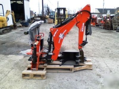 New woods BH80X backhoe attachment with 18