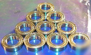 10 slim/thin section ball bearing 6801ZZ 12X21X5