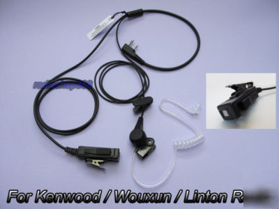 2 wire palm mic kit for kenwood and wouxun kg-UVD1P 8K1