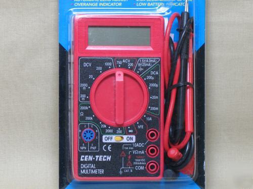 Centec multi-tester 7 function digital volt ohm meter