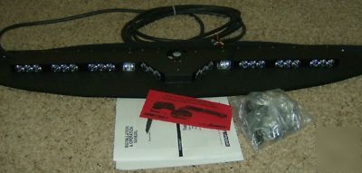 Code 3 supervisor interior led lightbar; tahoe, cvpi