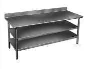 Eagle group work table undershelf 30IN x 72IN