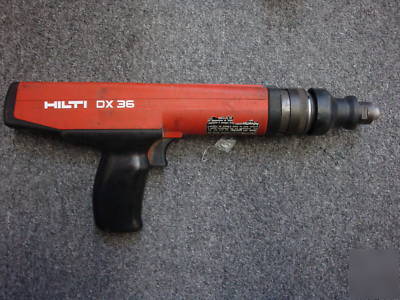 Hilti dx 36 semi-automatic powder actuated tool